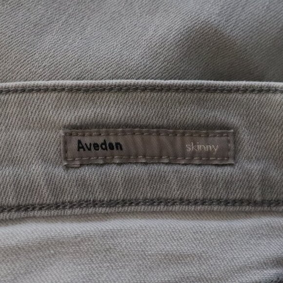 Citizens of Humanity Avedon Grey Light Wash 5-Pocket Skinny Denim Jeans - Picture 11 of 13